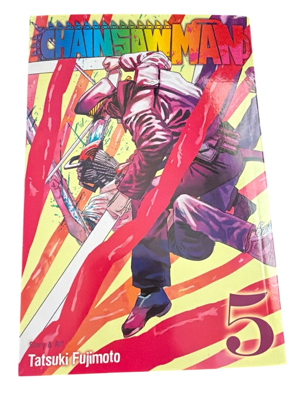 Chainsaw Man Volume 5 Manga by Tatsuki Fujimoto Viz Media Shonen Jump